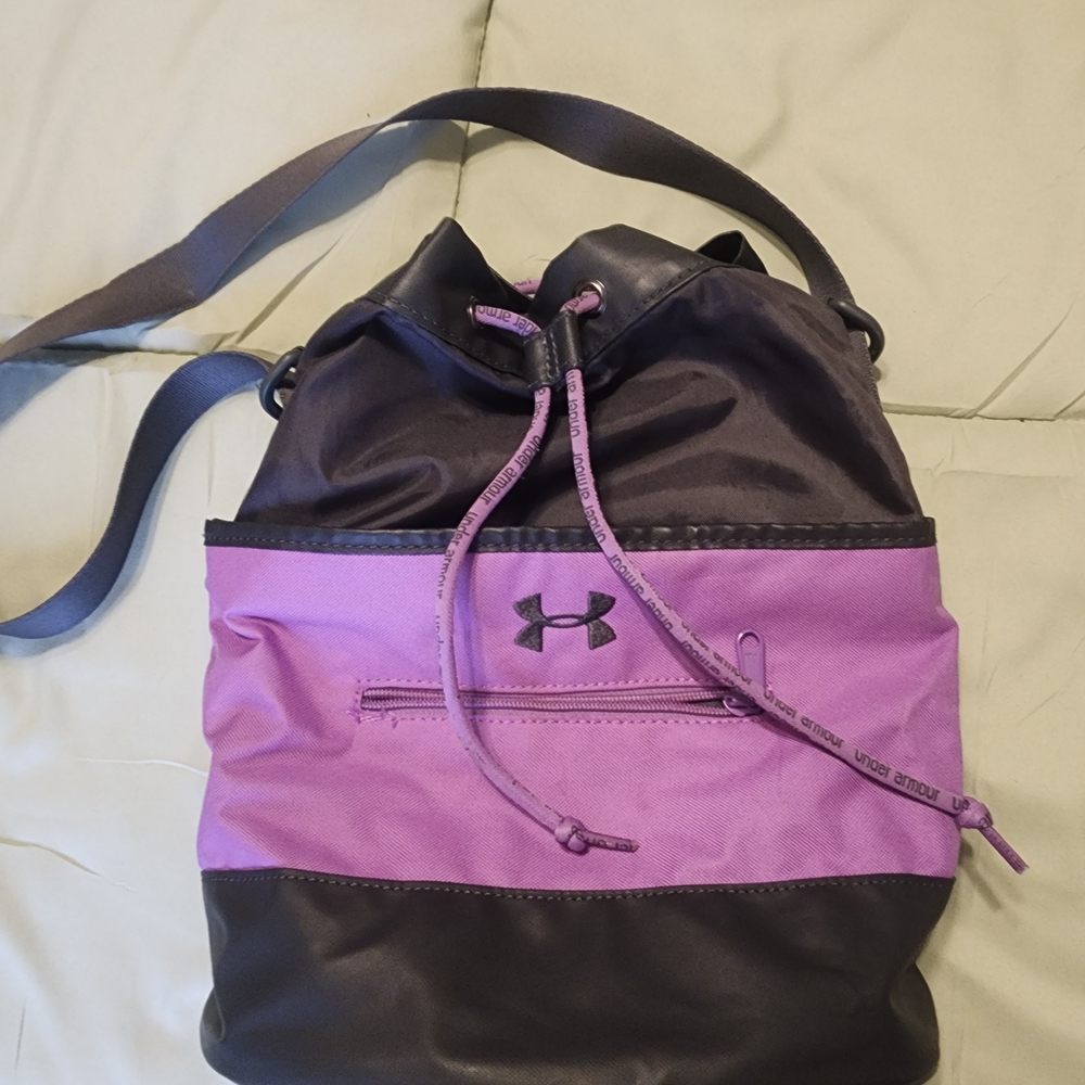 Under Armour Women's Black and Purple Backpack